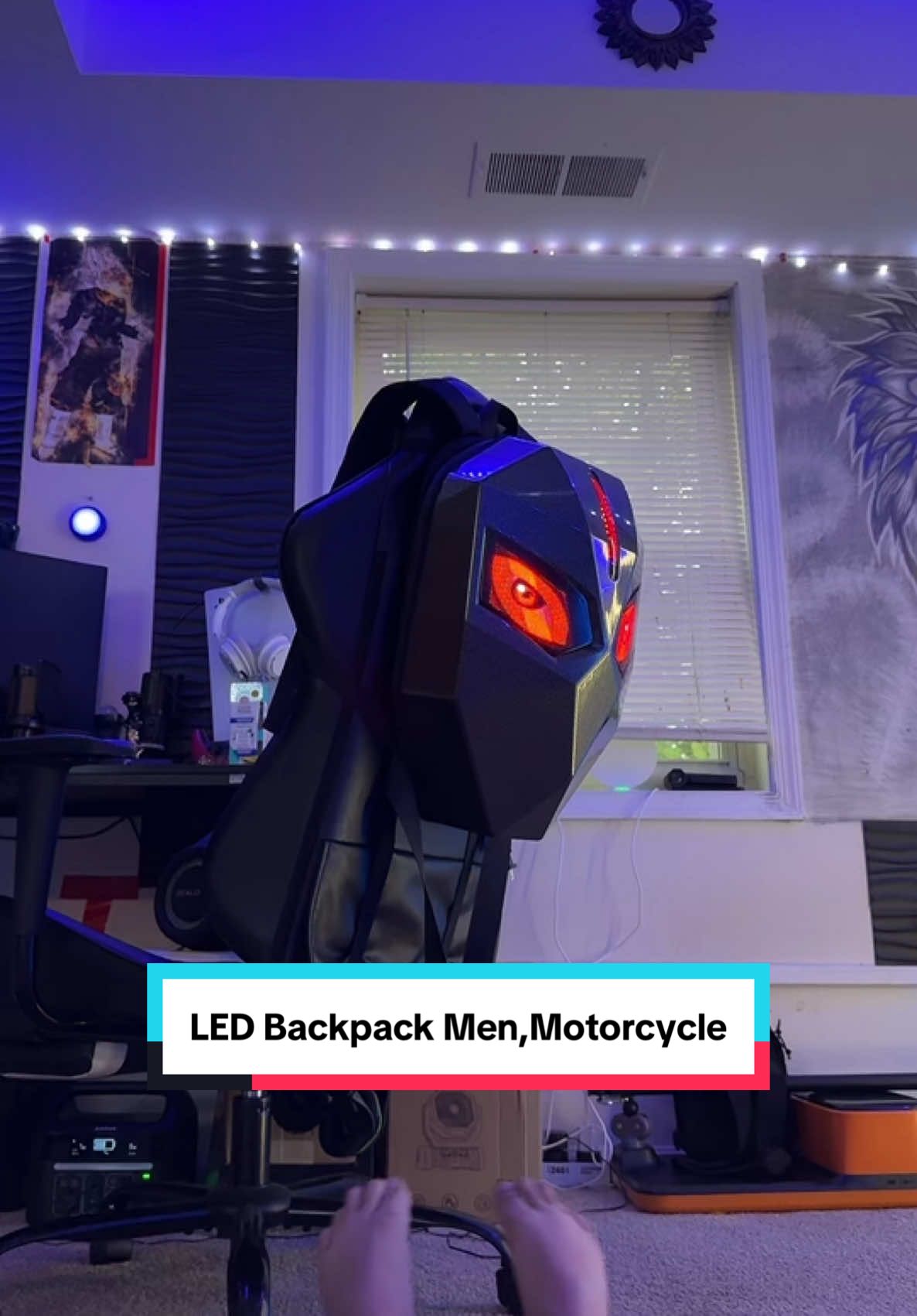 LED Backpack Men,Motorcycle #LED #Backpack #Men #Motorcycle