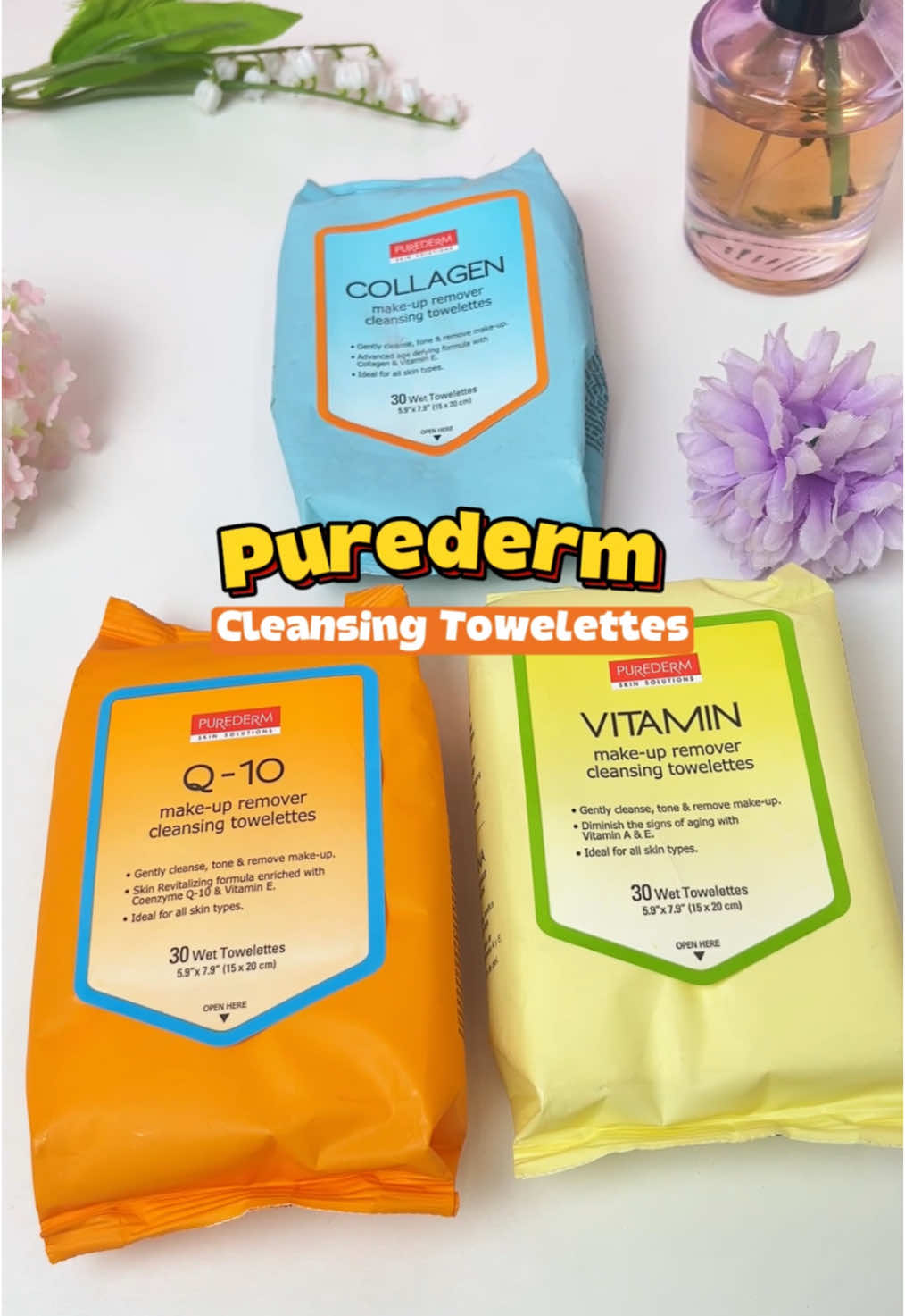 Bukan tissue biasa nih~ soalnya efektif banget buat hapus segala jenis makeup! Dijamin double cleansing jadi lebih praktis dengan Purederm ini. 😋 #ohsome #makeupremover #cleansingwipes #doublecleansing #cleansingwater 
