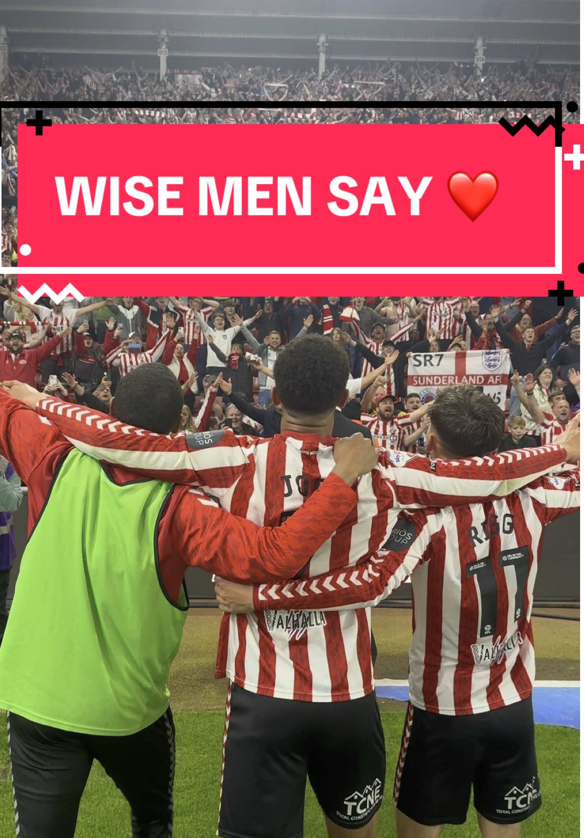 THIS IS SUNDERLAND AFC 🤩 #SAFC #SunderlandAFC #FYP #footballtiktok #Soccer #playoffs #Soccer #efl #wembley #wisemensay #championship 