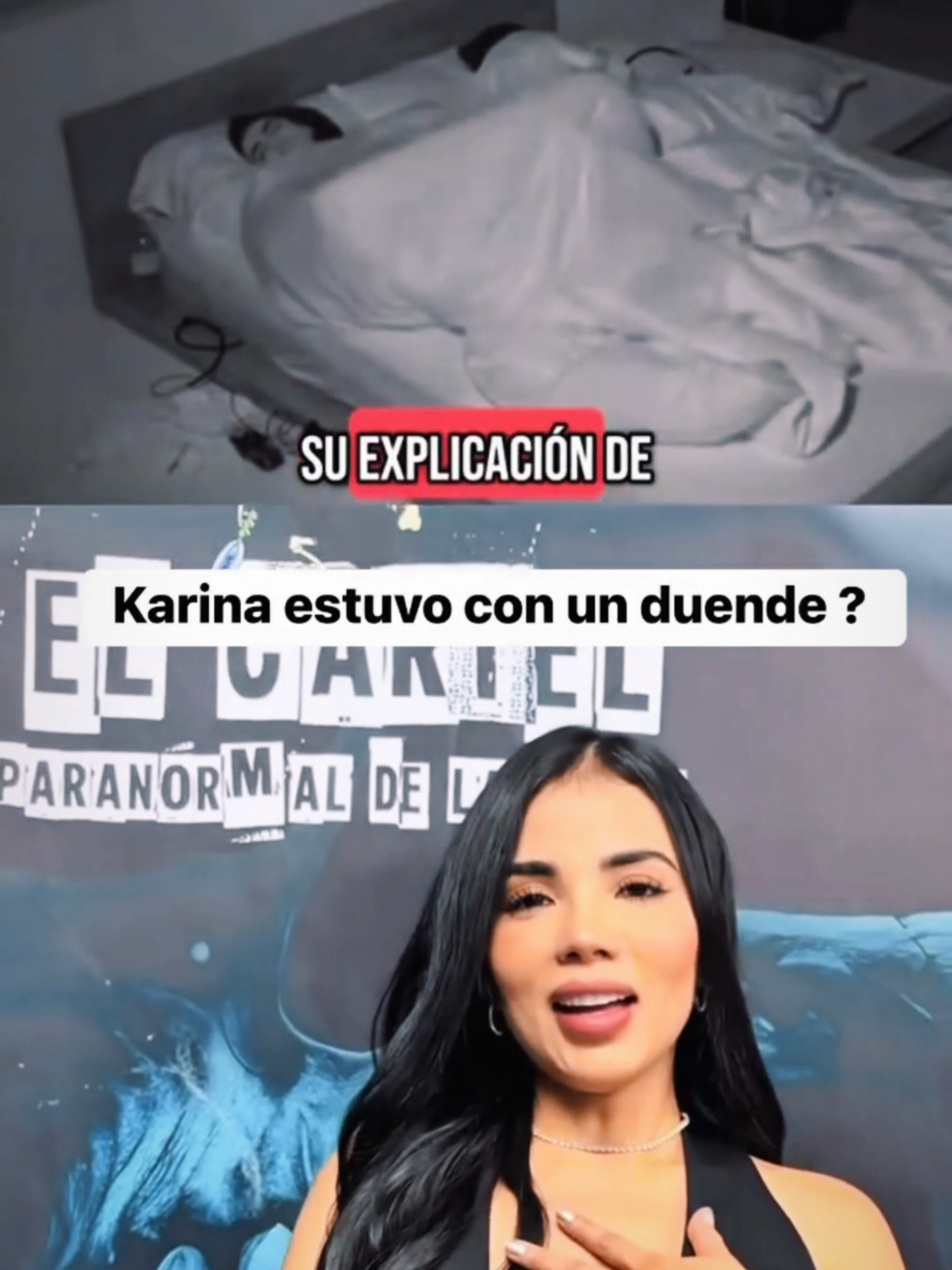 Karina Estubo Con Un Duende ?