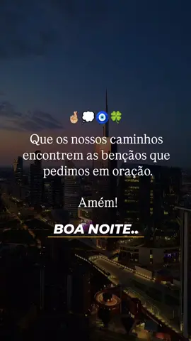 Boa noite🤞🏼💭🧿🍀...