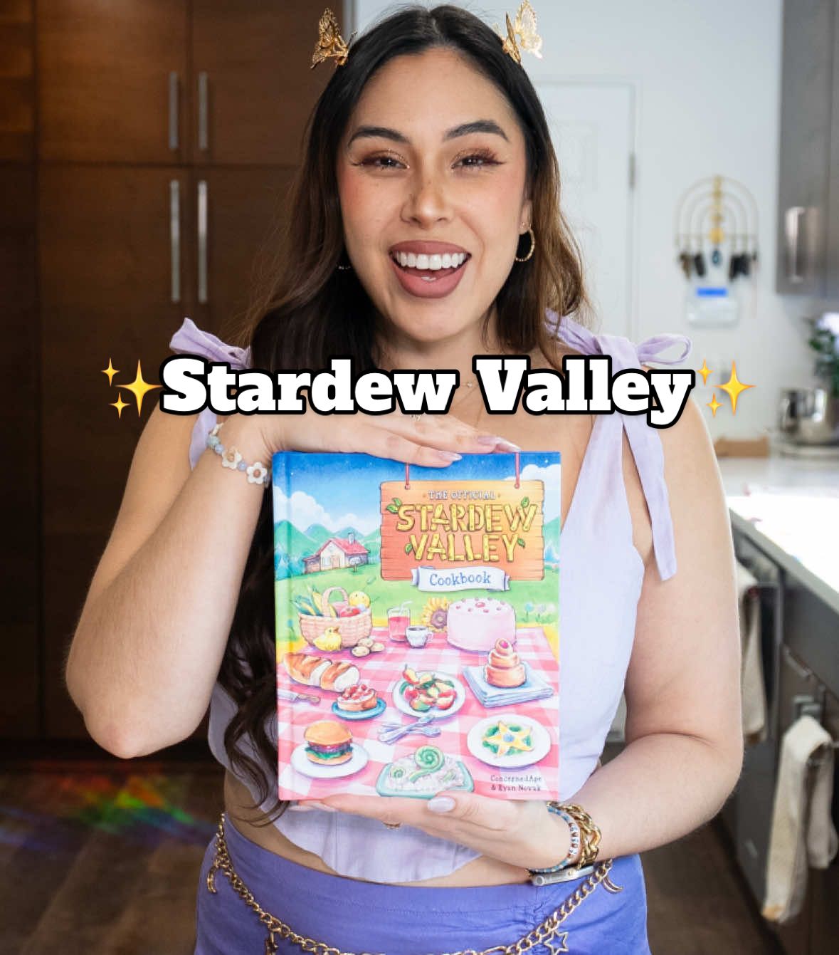 Made some recipes from the Stardew Valley Cookbook! Which one would you devour?! Full vid is live on my channel 💖 #Foodie #stardewvalley #cookbookclub 