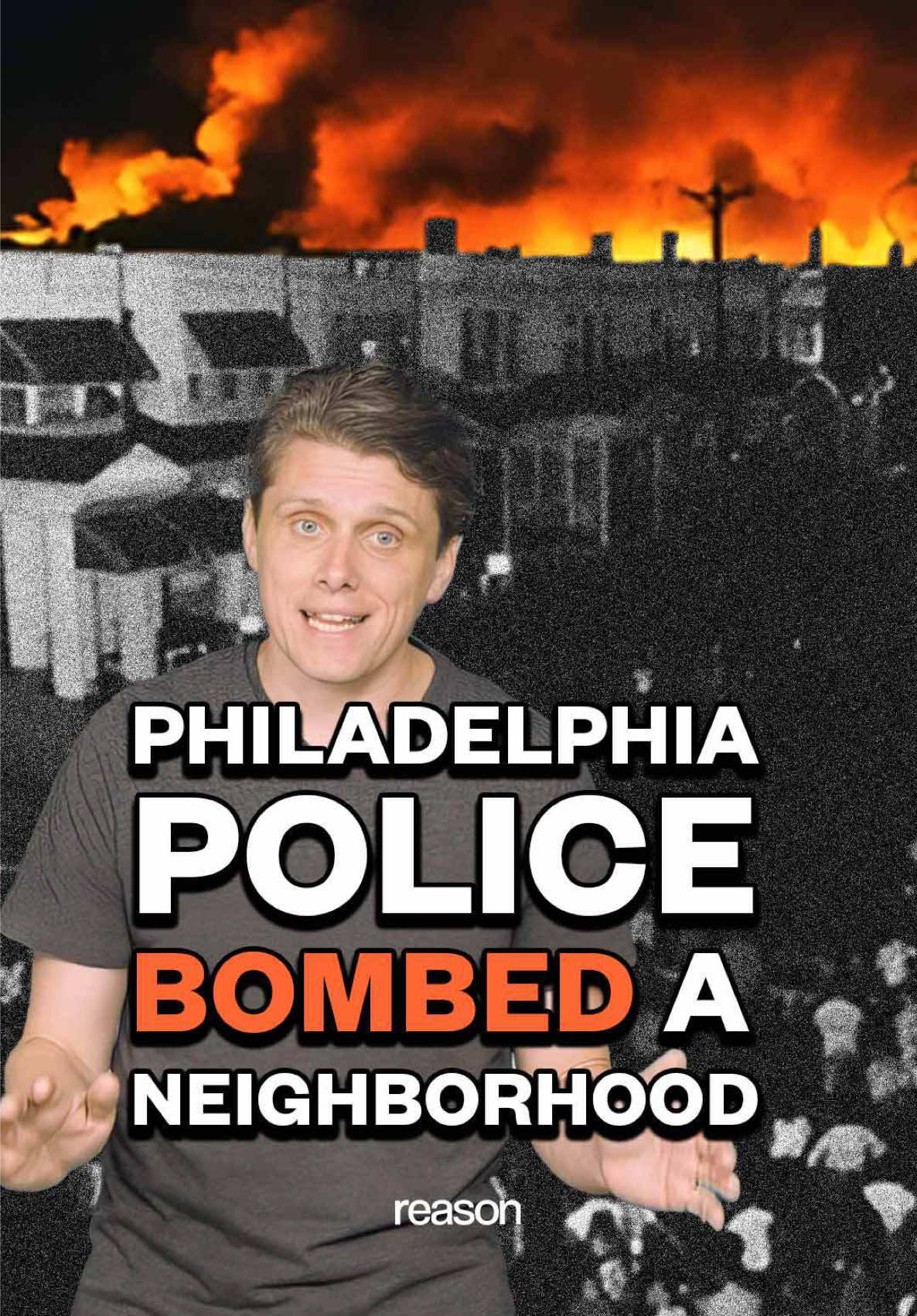 Why did Philadelphia police bomb a neighborhood which set fire to two city blocks and killed 11 people? Today marks the 40th anniversary of the MOVE bombing, so Reason’s Eric Boehm breaks down this dark history. #history #historyfacts #HistoryTime #historytok #historytiktok #historybuff #Philadelphia #police 