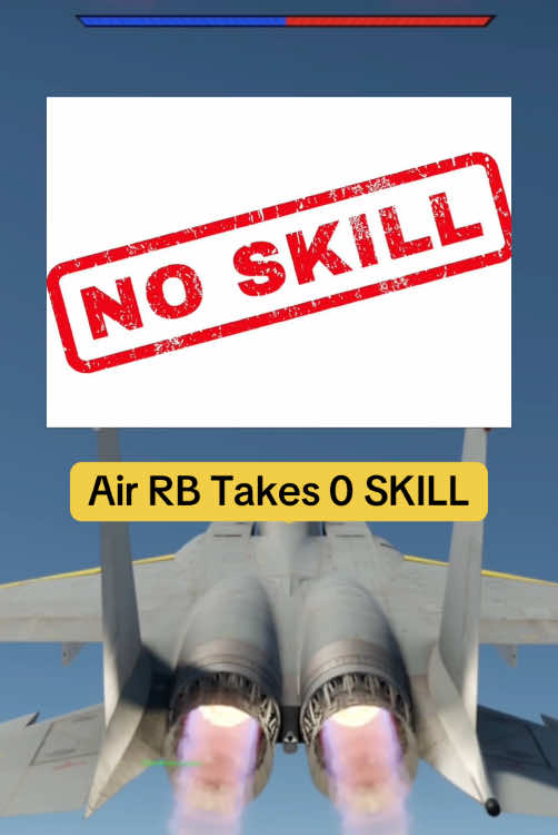 Air AR Takes No Skill WarThunder #war #thunder #warthunderaviation #warthundertiktok #aviation #warthunder 