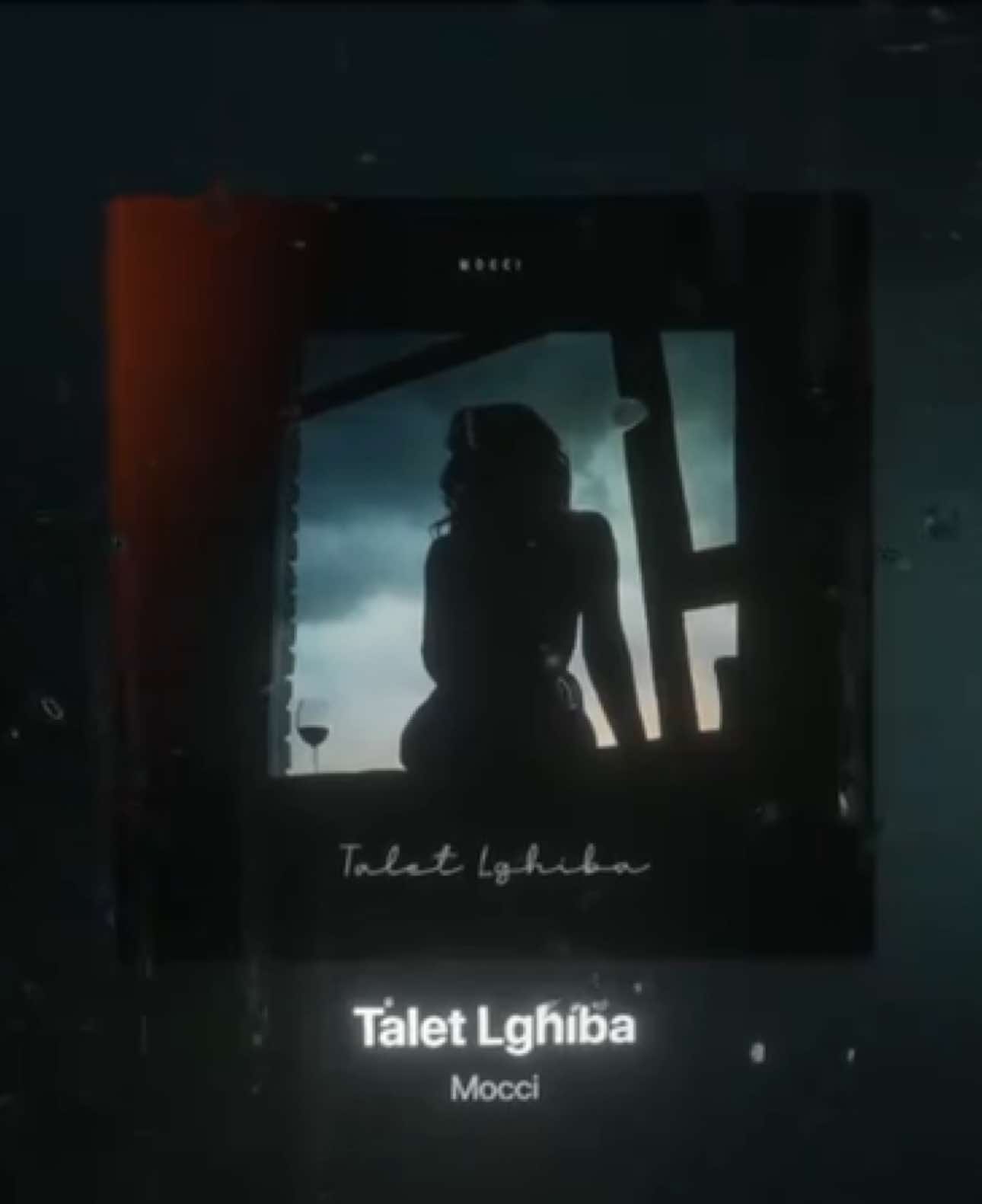 Talet lghiba - Mocci - paroles 😌📝 🥀 || #spotifywrapped #lyrics_songs #morocco #mocci #parole 