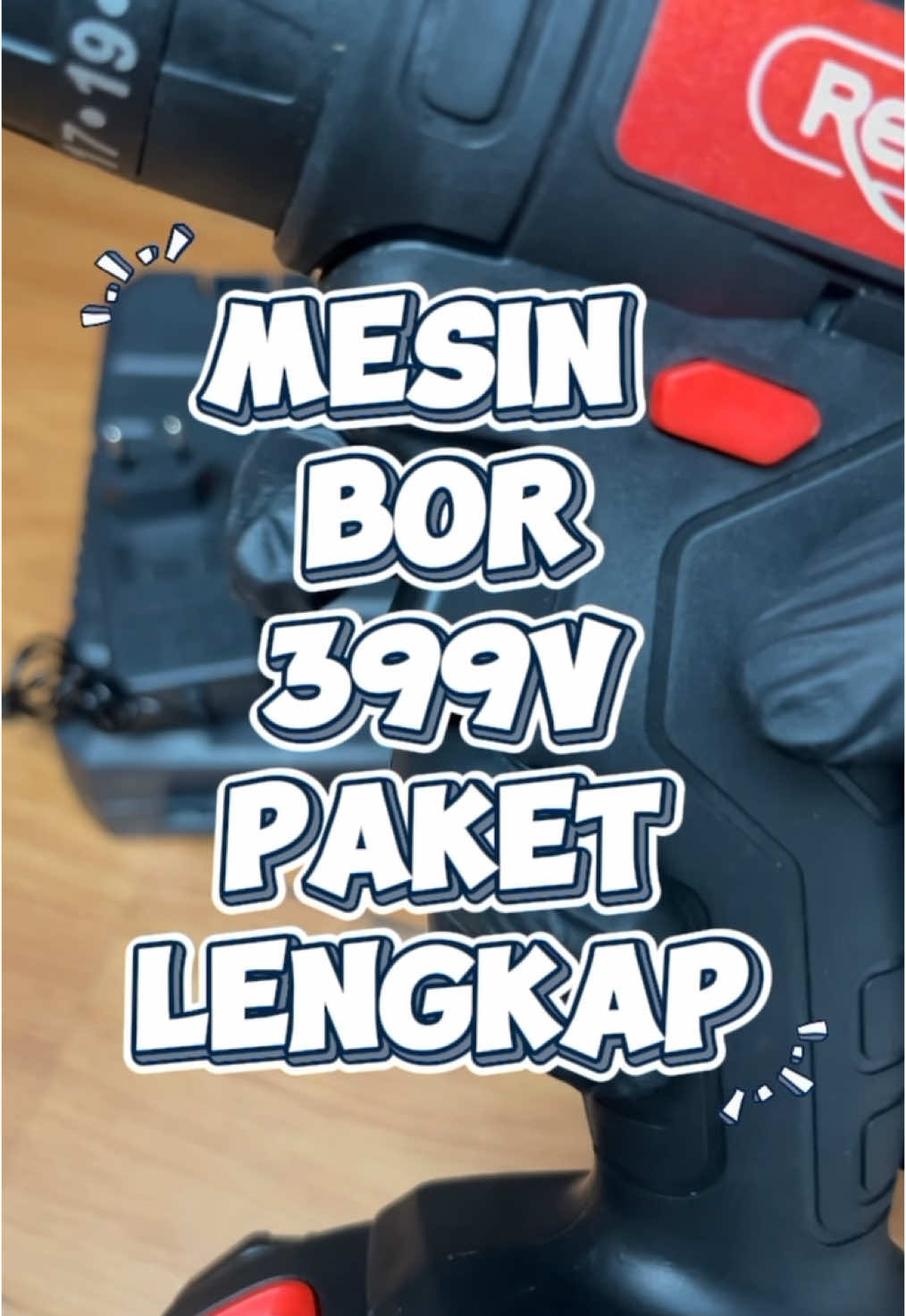 Butuh bor yang kuat, cepat, dan tahan lama? Mesin Bor 399V hadir dengan kecepatan 1500 RPM, dua baterai lithium awet, charger, mata bor lengkap, dan koper kokoh. Dilengkapi garansi 5 tahun, siap bantu pekerjaan berat jadi ringan. Yuk, buktikan sendiri kehebatannya sekarang juga! #MesinBor399V #BorTangguh #BorCepatPresisi #Garansi5Tahun #BorLithium #PerkakasAndalan #KuatDanPraktis #TemanTukang #AlatKerjaModern #borprofesional 