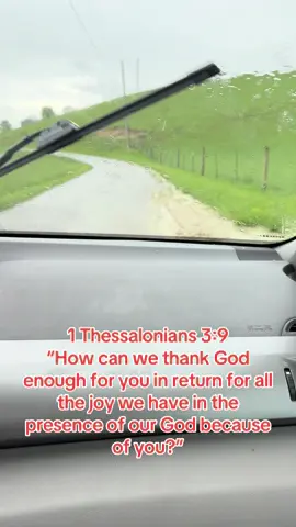 #GOD #jesus #friends are more precious than #gold #asmr #rain #country #green 