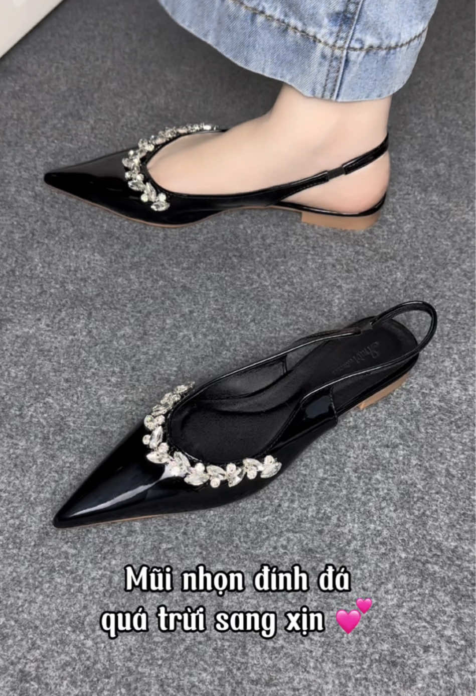Chân ái cho ce k đi được cao nha #giaydep #giaycaogot #reviewlamdep #caogotdep #giaybet 
