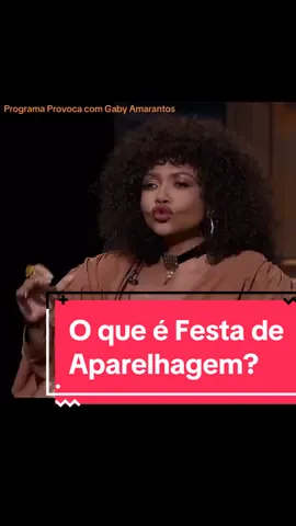 O que é Festa de Aparelhagem?  Programa Provoca com Gaby Amarantos #tvcultura #gabyamarantos 