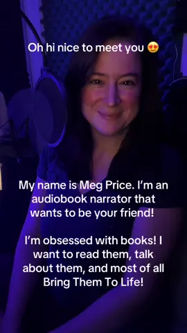 Let’s be friends!!  #BookTok #audiobooktok #audiobook #audiobooknarrator #audiobooks 