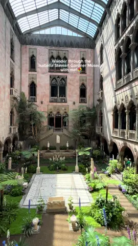 Easily the prettiest museum I have ever been to! 🌺 #boston  #musuem #art #thingstodoinboston #daytrip 