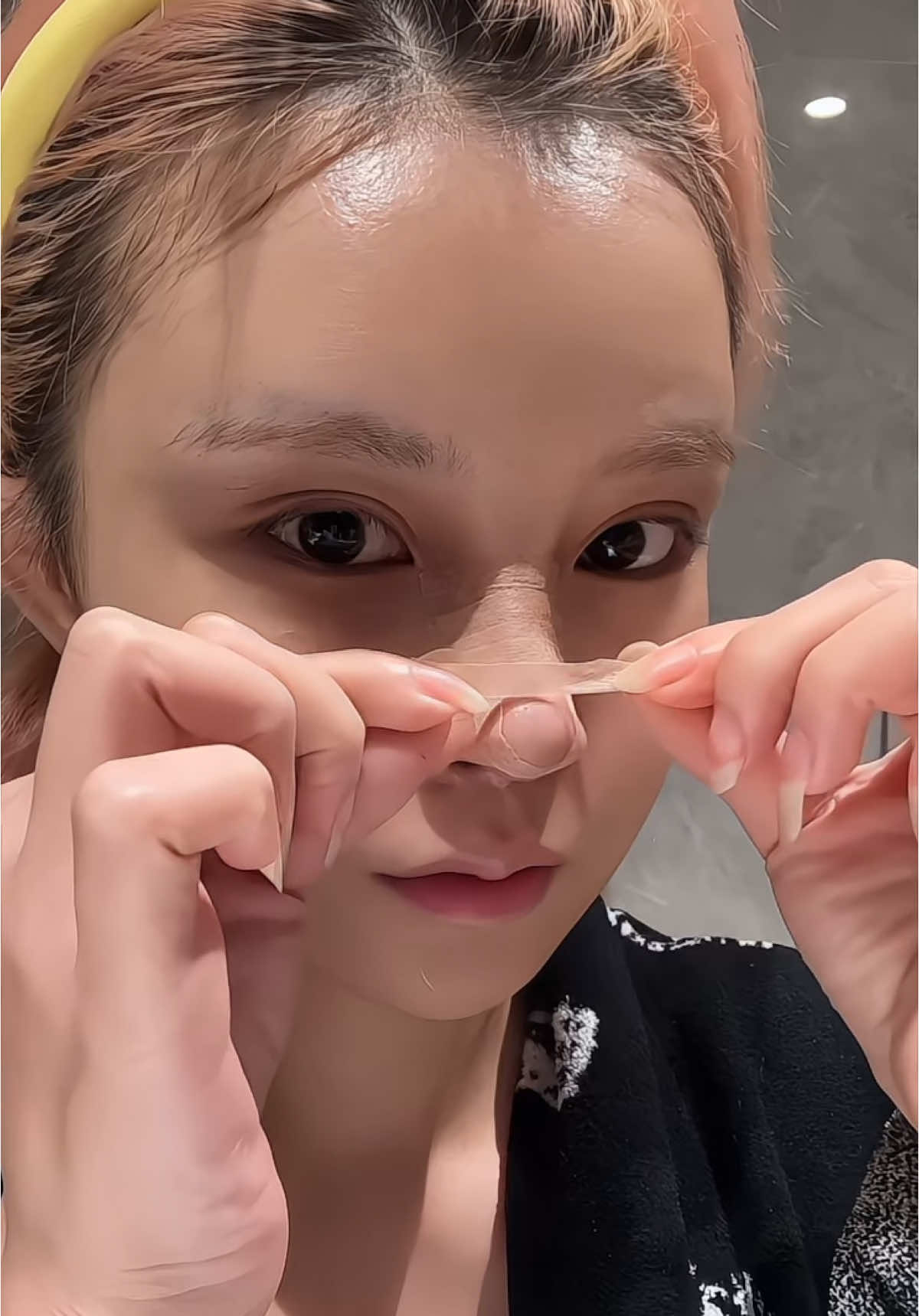 Hướng dẫn nẹp mũi tại nhà cho các nàng nè ✅#xuhuong #viral #nangmui #ngochoa #vietnam 