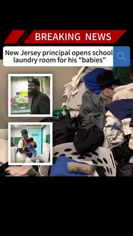 New Jersey principal opens school laundry room for his 