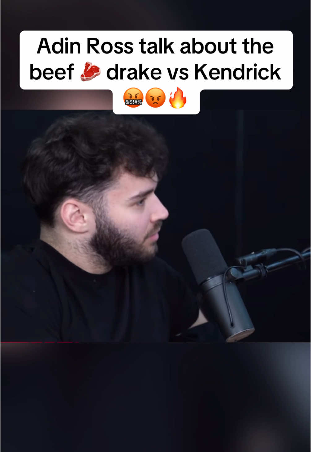 He talk about the beef #fyp #fypシ #trending #viral #adin #adinross #drake #kendricklamar #beef 