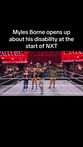 “I want to be judged by my ability, not my disability.” This kid has potential. #CapCut #foryou #fyp #fypシ゚viral #fyppppppppppppppppppppppp #foryoupage #fypage #WWE #wwenxt #nxt #mylesborne #noquartercatchcrew #nqcc 