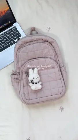 My dream backpack💘Finally I own this puffy bag this year!🥹#bagsmart #schollife #schoolbag #backpack #backtoschool #puffy#shoppinghaul 