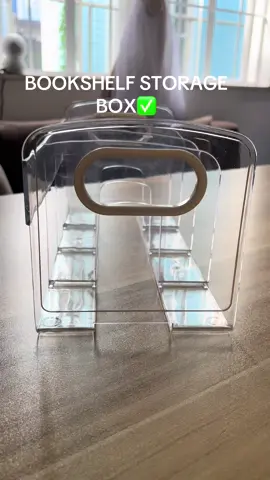 acrylic desktop bookshelf storage box office documents student Pen holder.#productrecommendations #affiliatetiktok #affiliatemarketing #creatorsearchinsights #tiktokfinds #fypシ゚ 