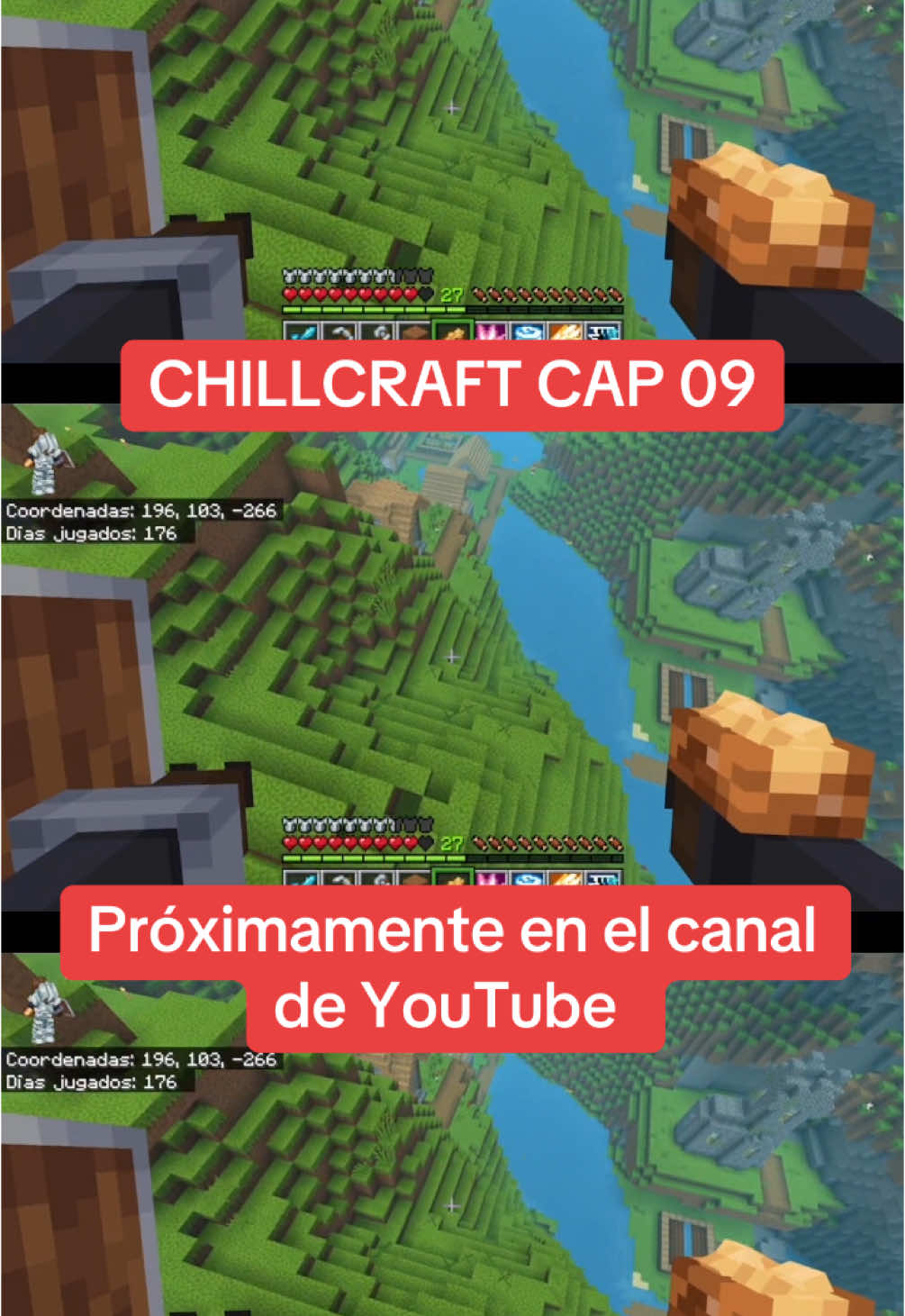 Me confundí 😅😮‍💨.                          #Minecraft #gameplay #minecrafter #minecraftbedrock #gaming #gamer #seriedeminecraft #chillcraft 