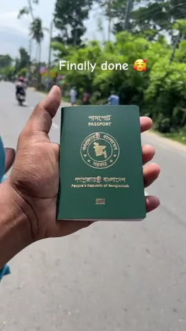 #finally  Passport done ##🖤