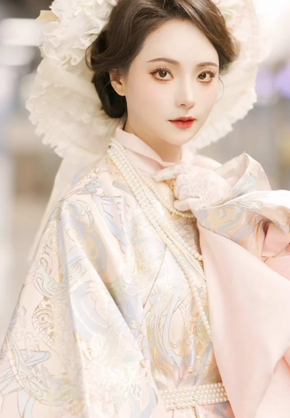 #cotrang #bienhinh #madien #fashionchinese #douyin抖音 #mynhantrunghoa #tuongtucaccc 