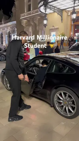 Harvard Student arrive like a Boss in Monaco- #monaco