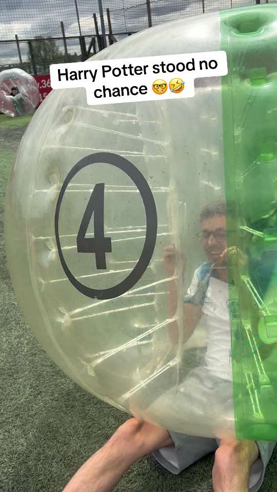 Expecto Patronus 🪄#bubblefootball #zorbing #viralvideos #footballfunny #spartacusbubblesoccer 
