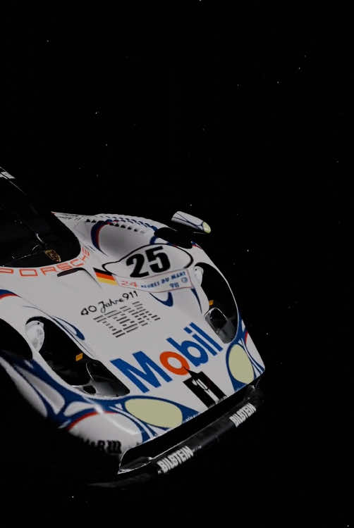 Porsche GT1 in space #blender #car #space #edit #carspace #viral #fyp 