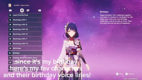 Since it's my birthday today i figured i'd make this of my favorite characters!! i'm turning 16 today guys!!!!  #capcut #fyp #viral_video #viralvideos #tiktokviral #genshin #birthday #happybirthday #edit  Mentions: @jeffy @- ⩩☁› 𝖪𝖺𝗂 🫧 @bethh 🃏 #CapCut 