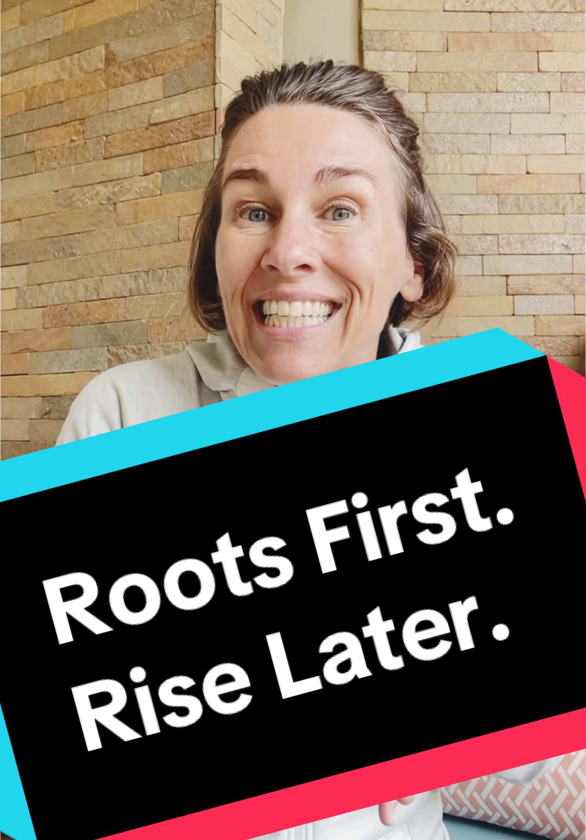 Just because it’s not visible yet doesn’t mean it’s not happening. Roots first. Rise later. #TrustTheProcess