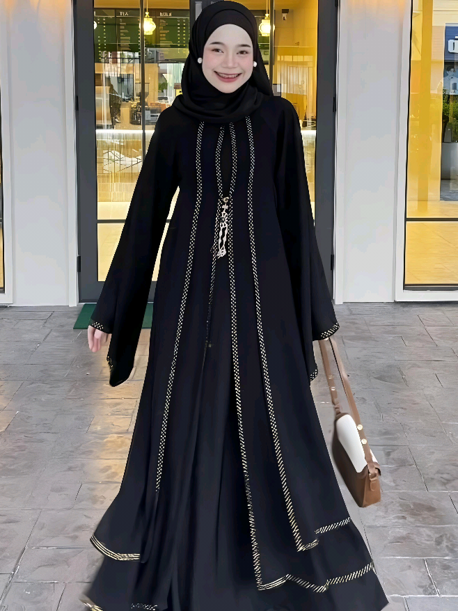 Abaya Hawa Marina SIlk Anti UV- Baju Gamis Muslim Wanita By ALZEIN Abaya Turki 2025 Model Baru #abaya #abayastyle #abayafashion #abayasilk #bajuwanita #masukberanda #cod #fashionwanita #fashiontiktok 