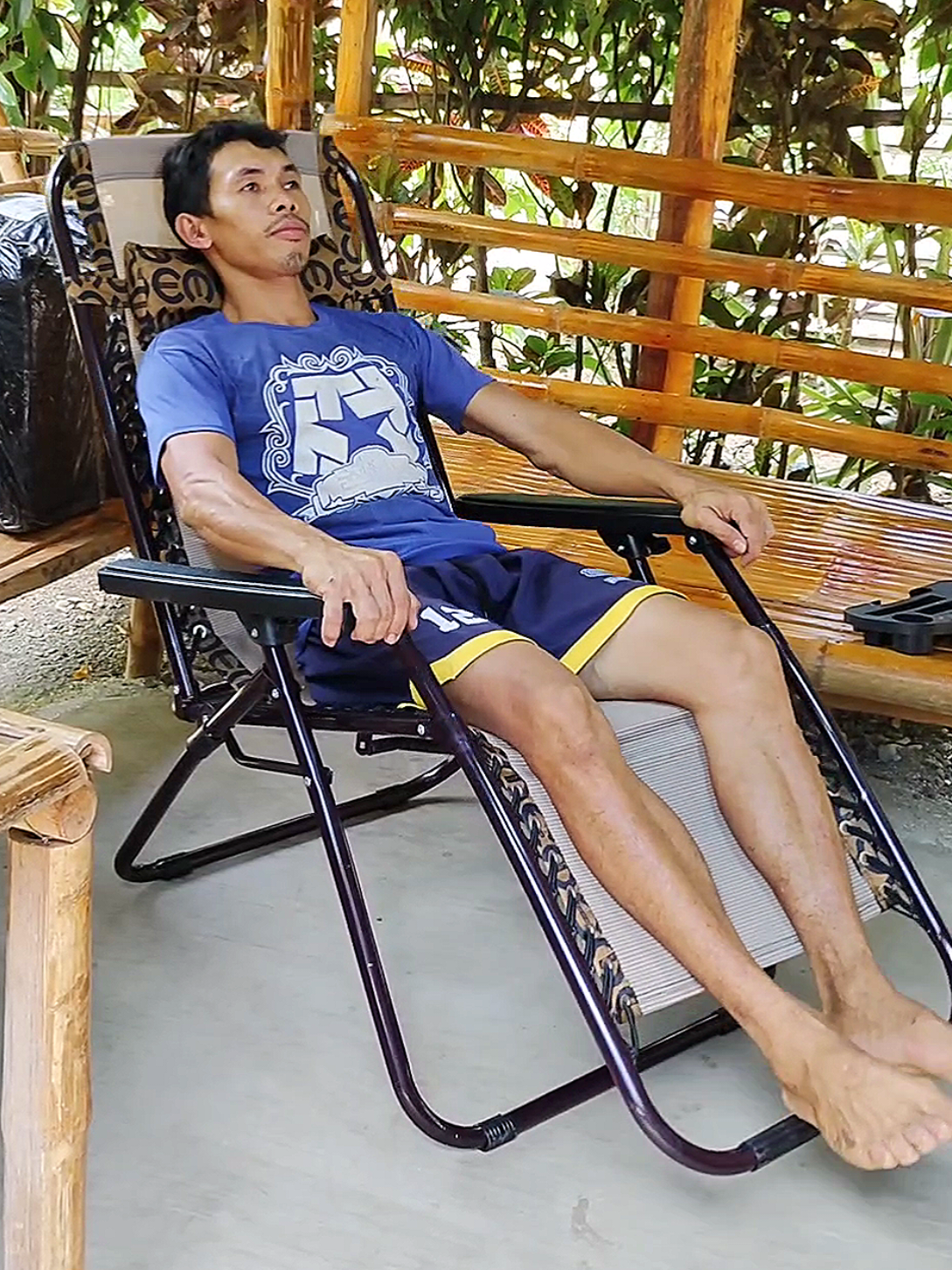 Foldable Chair Zero Gravity  💚💚💚 #totomangunguma  #foldablechairzerogravity #tiktokbudol #budolfinds #tiktokfinds 