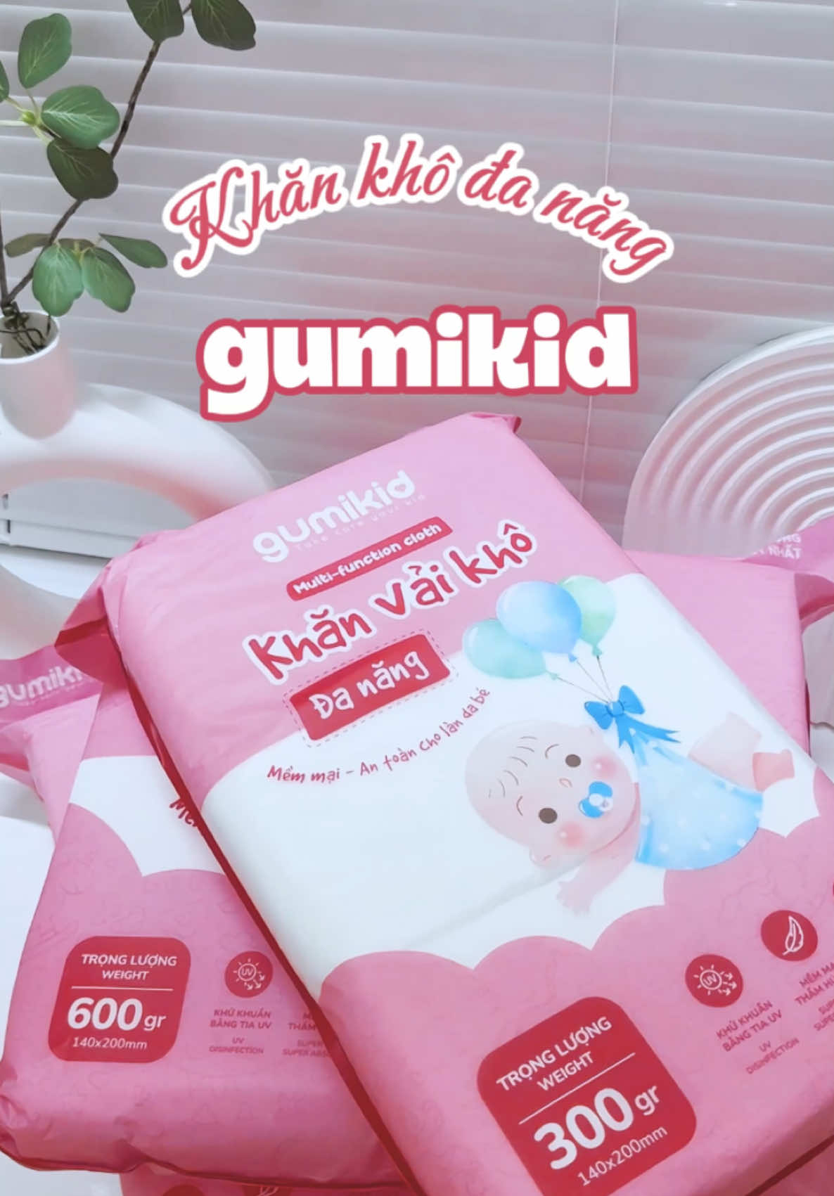 Combo 1kg8 khăn khô đa năng tui săn chỉ 1xx các mẹ ơi tha hồ dùng nha 🤣 #khanvaikhogumikid #gumikid #khankhodanang #mebimsuachamcon #fyp #unboxing #mevabe 