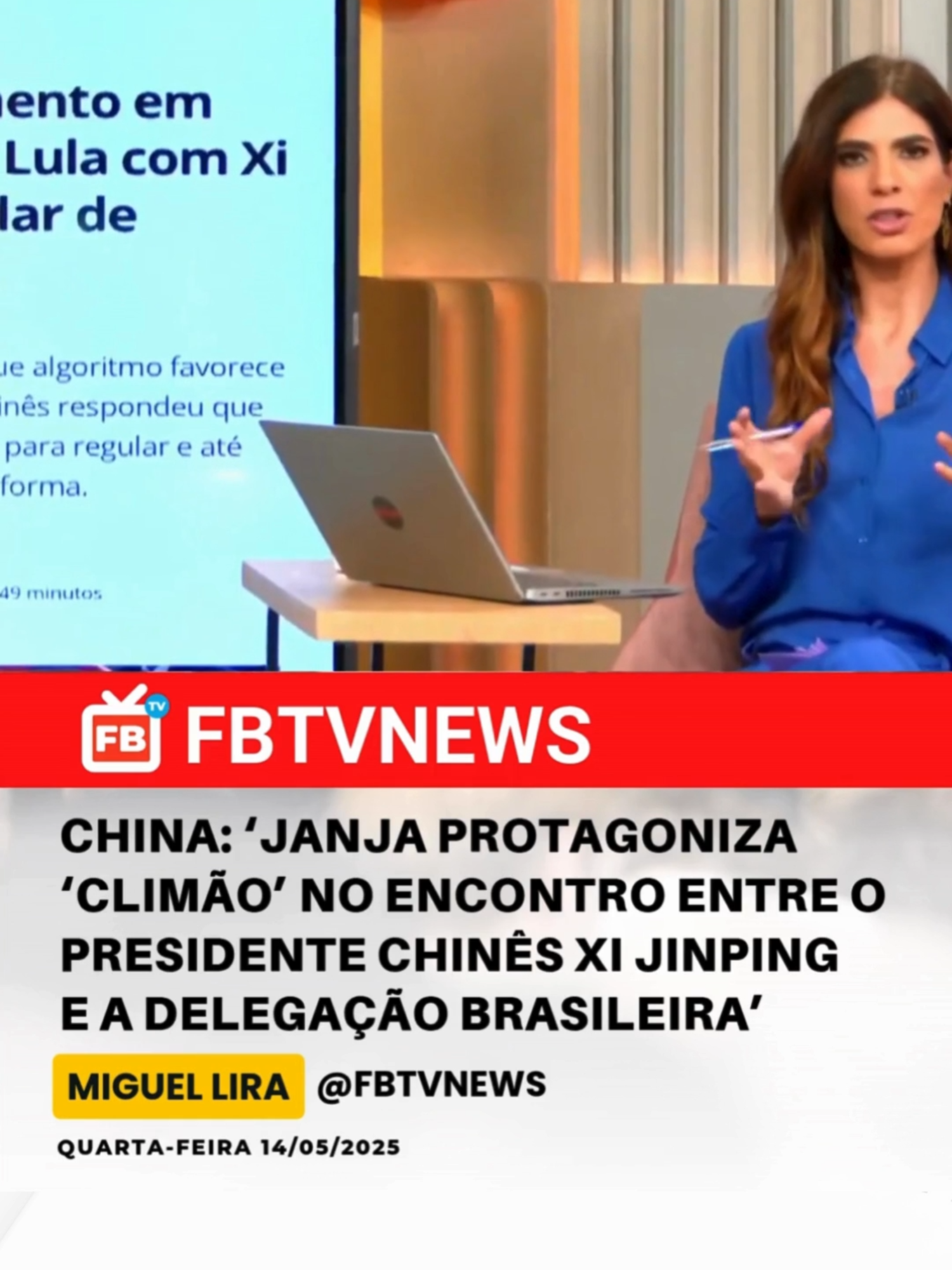 #notícias #brasil #china #primeiradama #janja #jornal #brasileirosnachina #redesocial