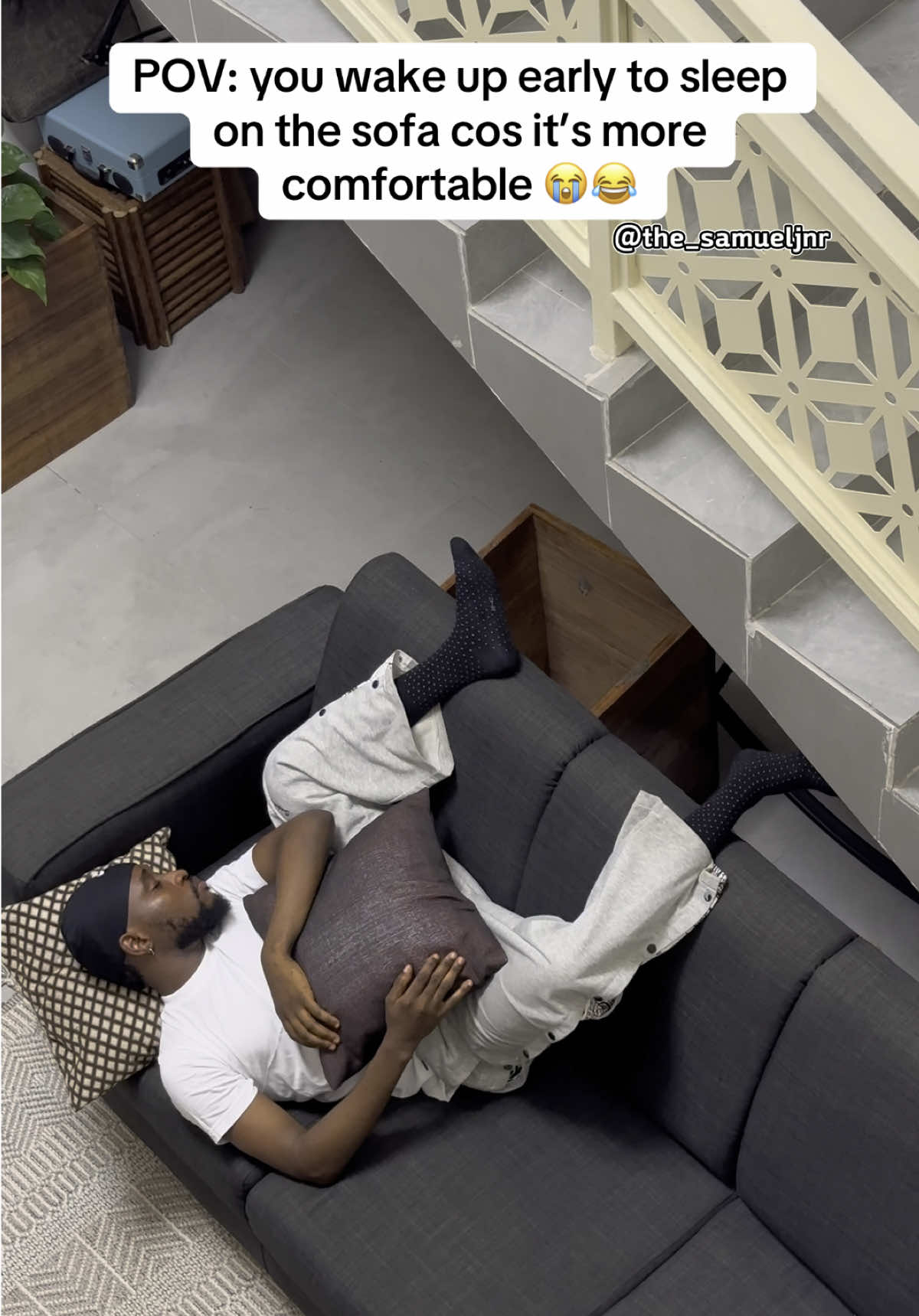 Tag someone who sleeps like this!!🤣🤣 #relatable #fyp #fypシ゚ #explore #thesamueljnr 