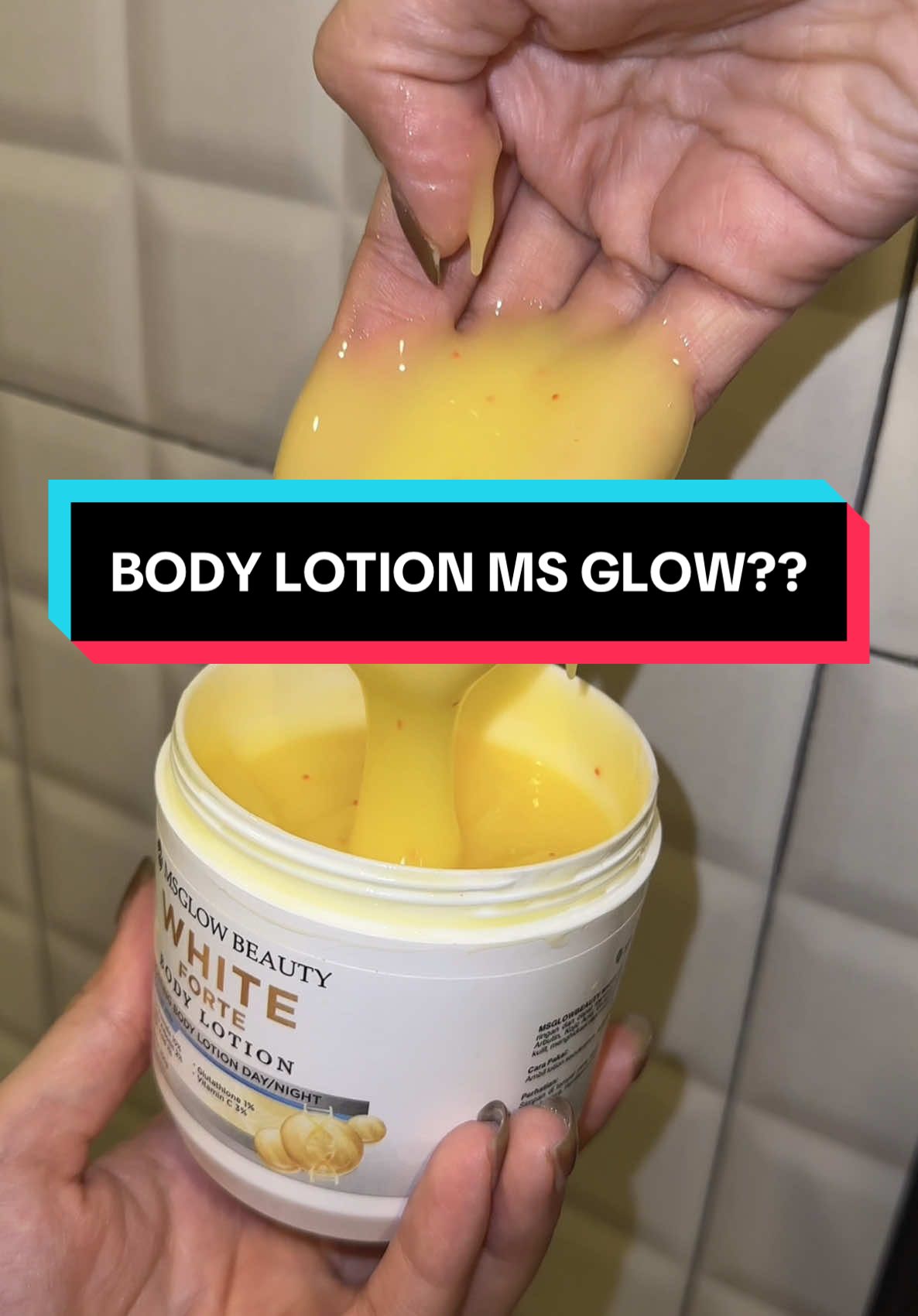 Hah? Serius ms glow punya bodylotion? 😵‍💫 #msglowbeauty #whitebodyforte 