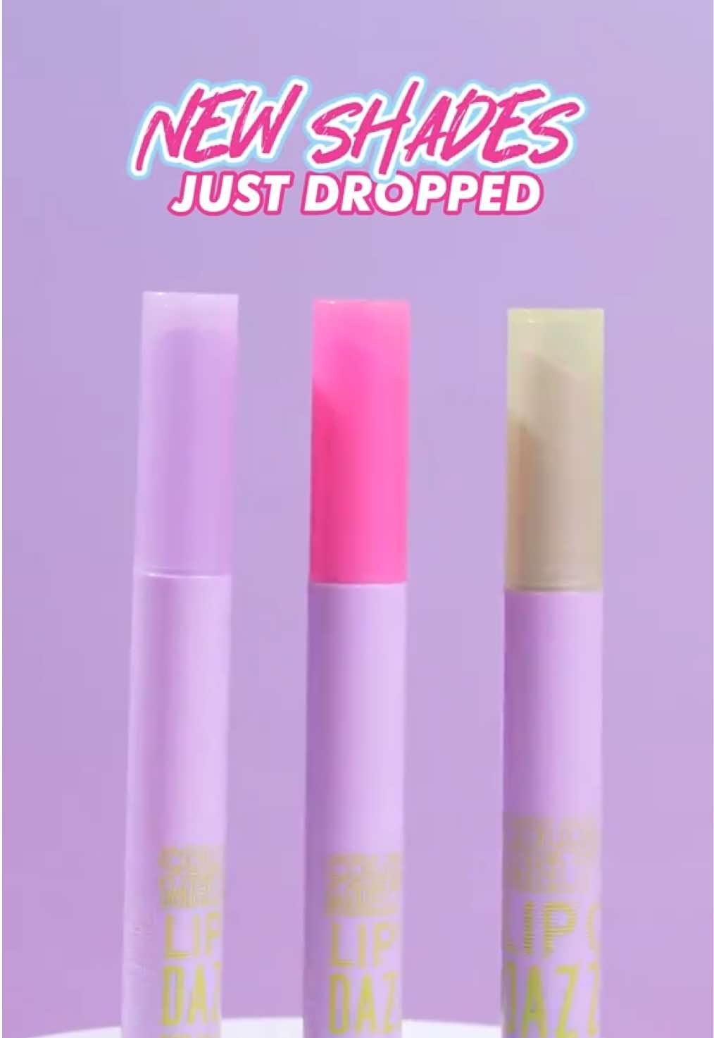 Omg bestieee new Lip Click shades are HERE 😭💋 go check it out now! #DazzleMe #DazzleMeMY #tiktokmalaysia #fyp #lipclick #new
