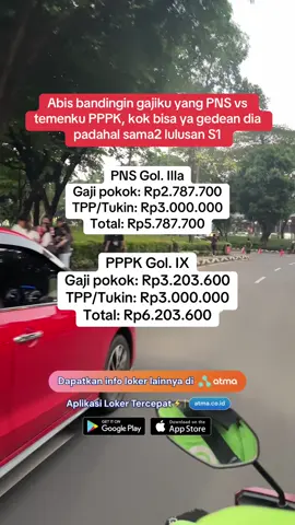 Kalo mau gaji gede cobain job portal Atma, aplikasi lowongan kerja tercepat ⚡️ 𝐚𝐭𝐦𝐚.𝐜𝐨.𝐢𝐝 Dapat tawaran kerja langsung | Dapat CV gratis | 10rb+ loker #lokercpns #pns #asn #pppk #gaji #pemerintah #loker2025 #lowongankerja 
