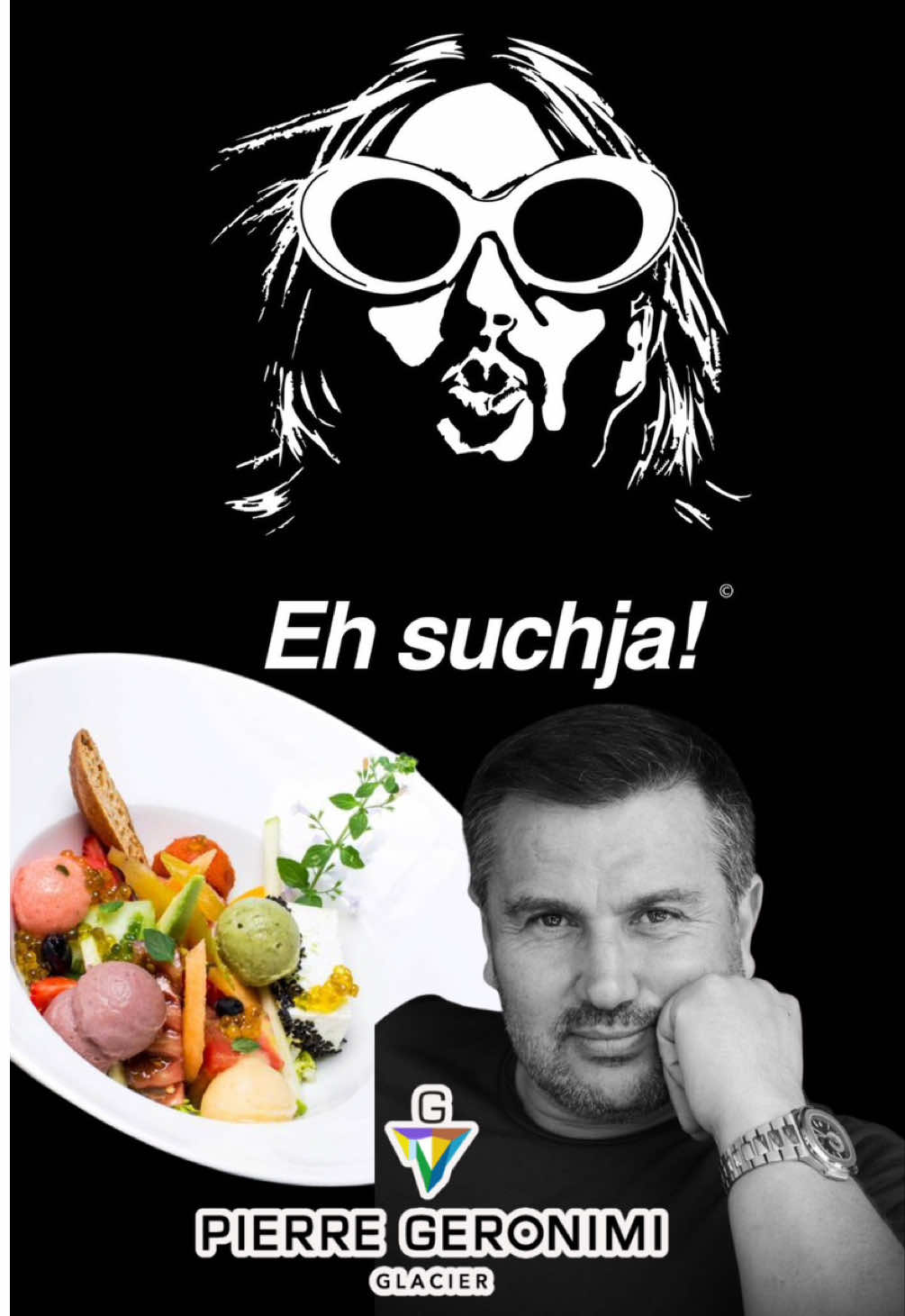 Eh suchja ! @glaciergeronimi 😂🐺🤍 Il n’y a pas de hasard dans la vie !  J’étais parti pour me manger ma meilleure glace de Corse je repars avec un rencontre humaine incroyable 🤩 Un homme comme ses glaces, exceptionnel, inspirant, pleins de saveurs, authentique, fondant à l’intérieur et complètement fou 😂🐺🍨  Quelle belle rencontre, avec un homme qui par le travail a su mettre la Corse dans l’élite de la gastronomie française 🤯 Paesanu cumè noi ! 🤜🏻🤛🏻 encore merci pour ta gentillesse et ta générosité d’âme! (Pas que je suis reparti avec 30kg de glace 😂)  Il a compris le fondement même du « Eh suchja ! »  #corse #corsica #rigolade #humour #rise #inseme #balagne #comedy #ehsuchja #glaces #icecream #sorbet #excellence #elite #best #sagone #cargese #work #travail #gastronimie #humilite #gentillesse  Vous avez suchje les meilleures glaces de Corse ?