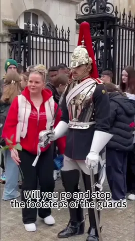 Don't block the footsteps of the guards #kingguard #royalguard #usa #fyp #militarytiktok #respect 