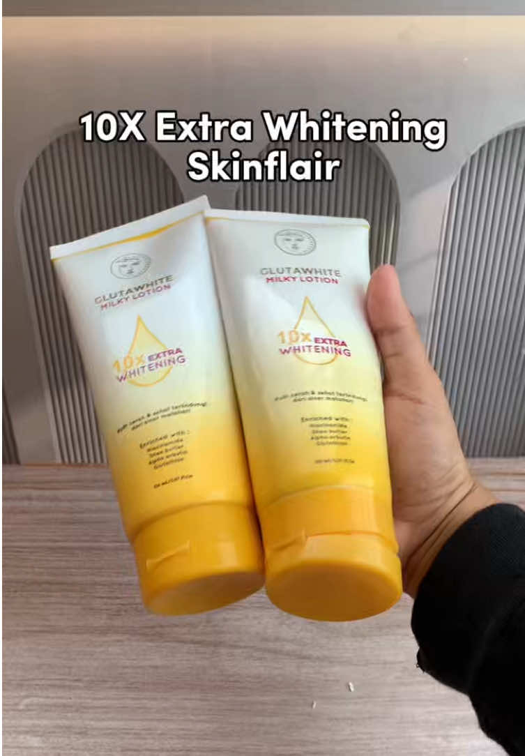 Glutawhite milky lotion Skinflair #skinflair #glutawhite 
