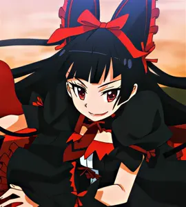 your favourite gothic girl #rorymercury #gate #hanasq #hoshisq #skushupzz 