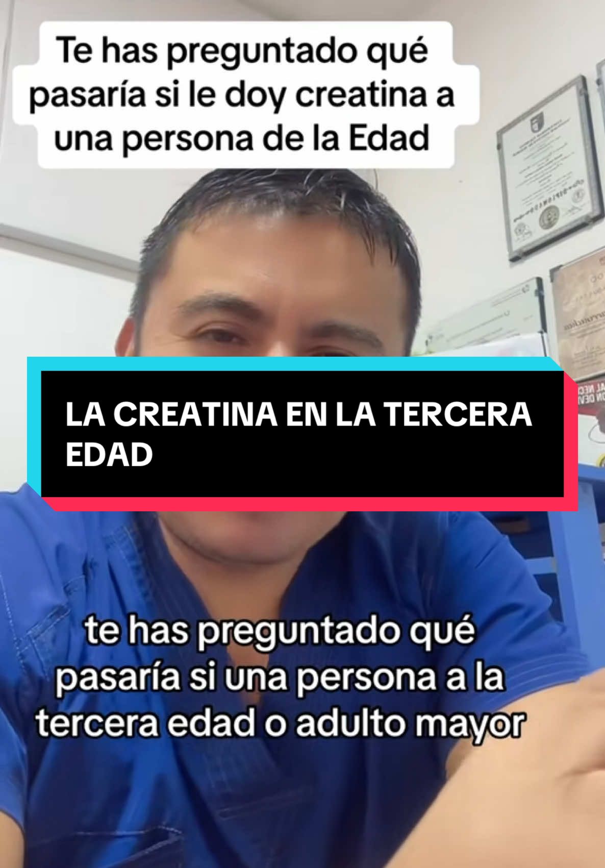 Creatina en la tercera edad #centroosteopaticovida #manuelorihuela #creatine 