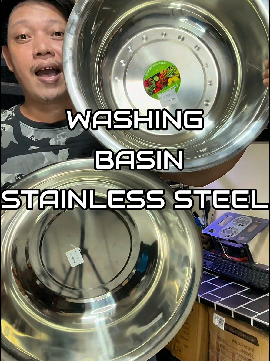 Seeman 304 Stainless Steel  multi purpose washing basin #basin #washingbasin #batya #planggana #stainlesssteel 