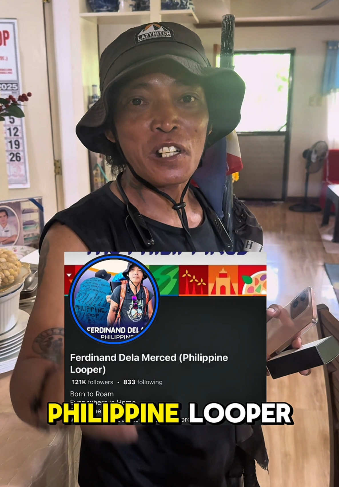 May pumunta sa bahay, siya yung Philippine Looper! #kerax #shrx #shairaxperfume #philippinelooper 