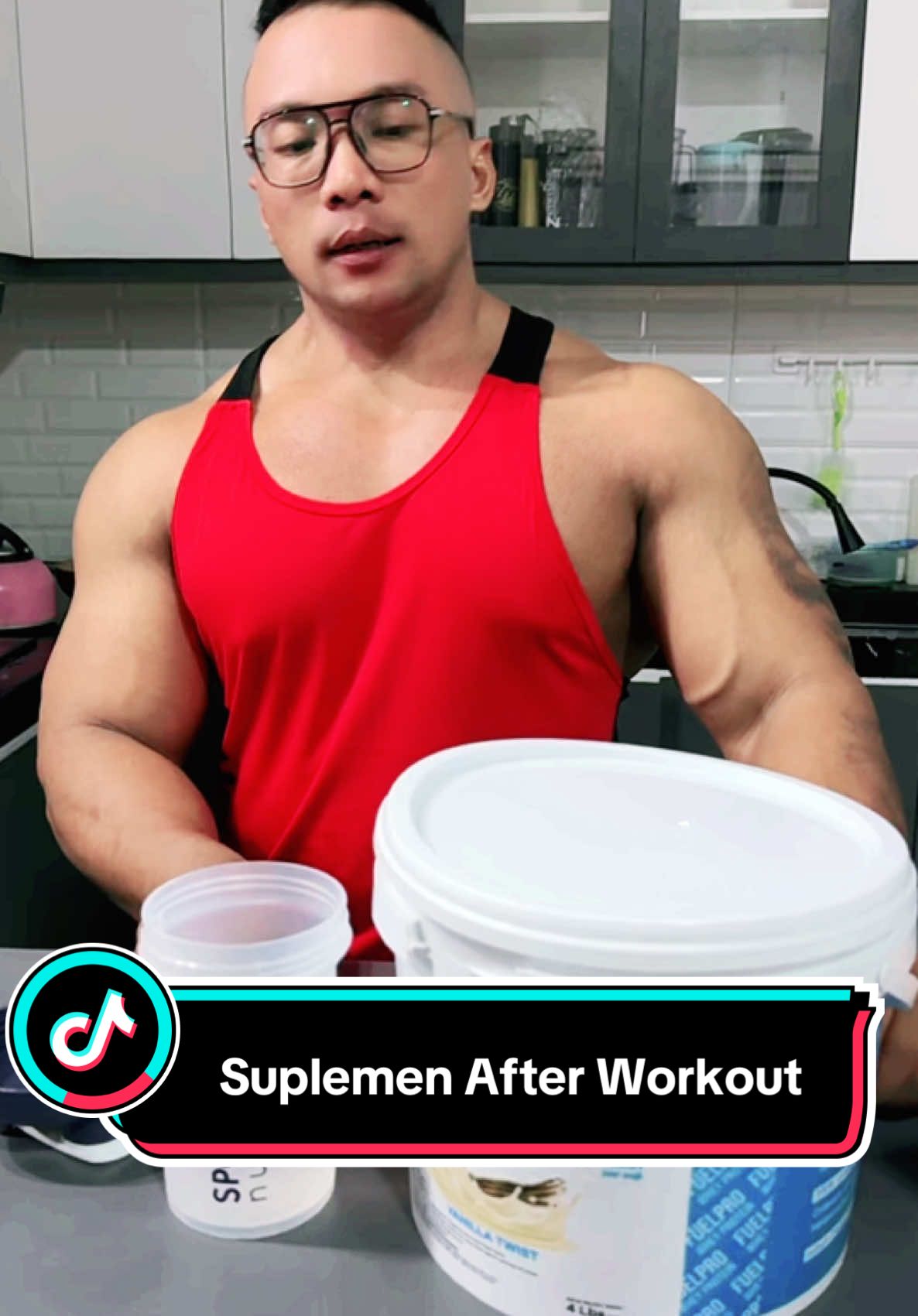 Suplemen After Workout 💪 #susuwheyprotein #wheyprotein #sportigo #whey #suplemengym #gym #afterworkout #binaraga #fyp #foryou 