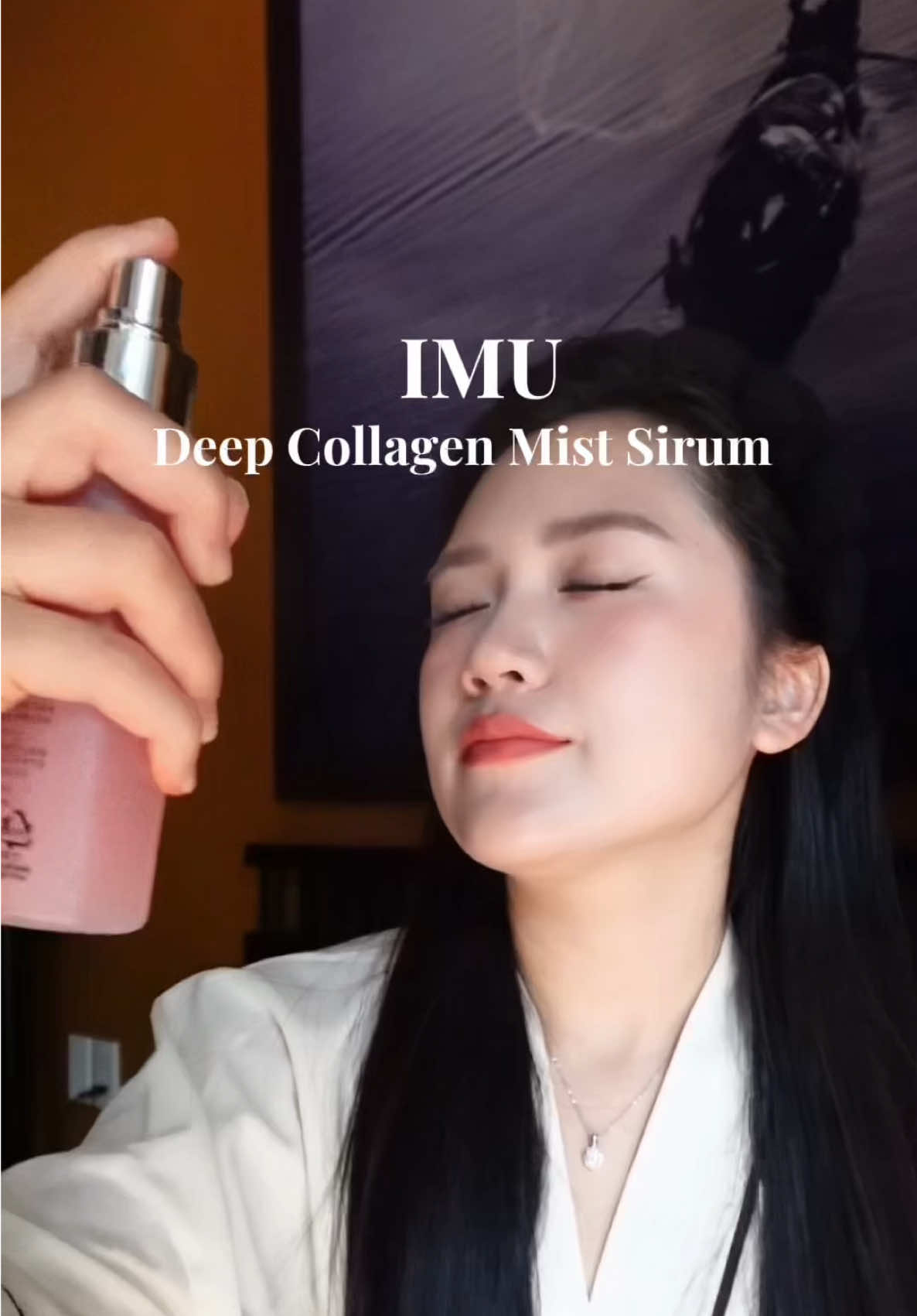 Úi xịt serum chân ái mùa hè đây rồi #imuvn #deepcollagen #mistserumcollagen #summerskincare #skinrefresh #facemist #serumspray 