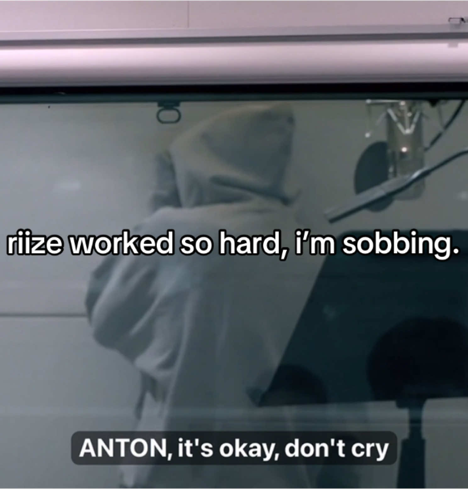 anton crying 🥹 #riize