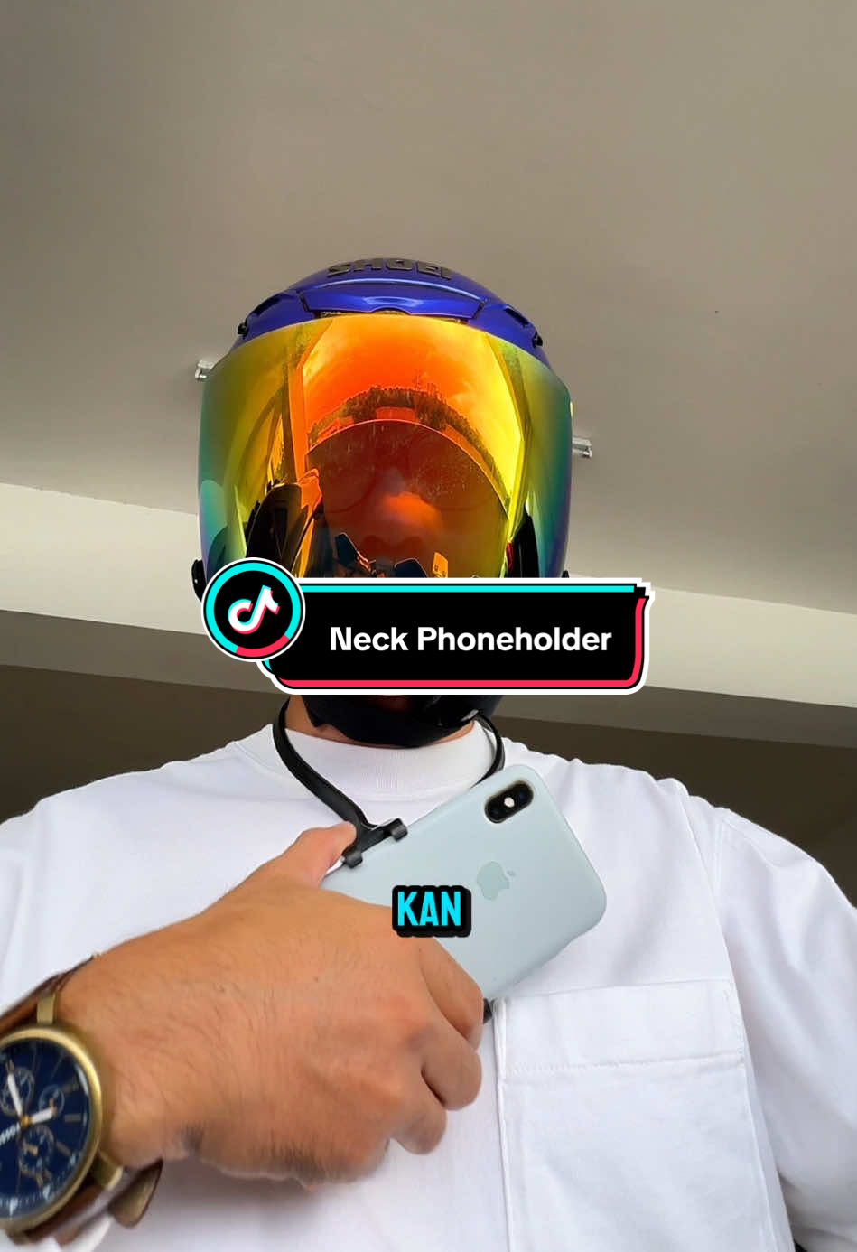 Replying to @EffahArifin02 Inilah rahsia org record video pov tapi tangan tak pegang phone. Dulu mahal, tapi skrng ada yg mampu milik. Link di beg kuning. #neckphoneholder #phoneholder #motorphoneholder #pov #neckphoneholdermurah #pemeganglehertelefon #pemegangleher #barangmotor #pemegangtelefonbimbit 
