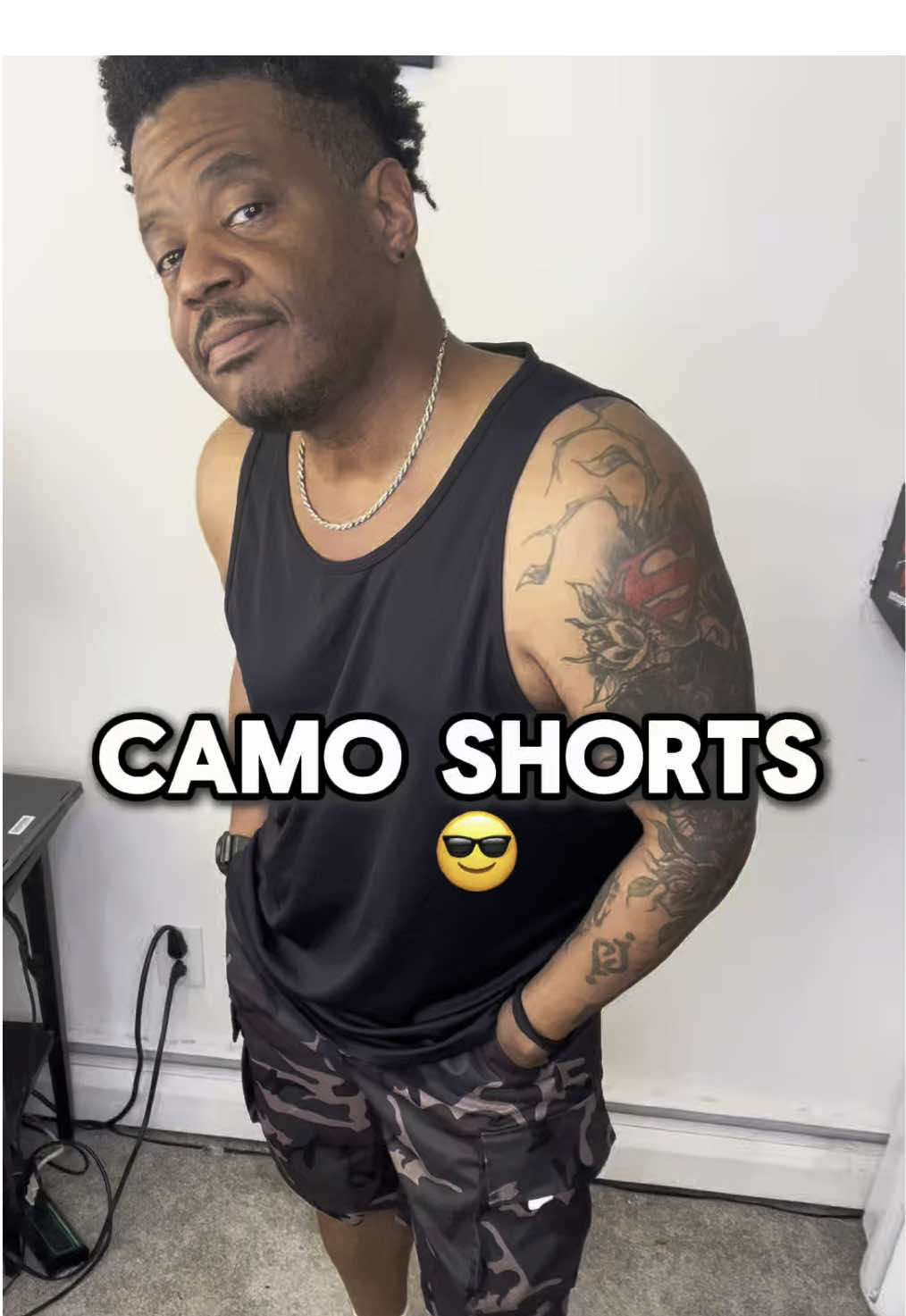 Love these stylish Camo Cargo Shorts. #cargoshorts #camoshorts #shorts #tiktokshop #phillynick7 #thanks4watching #ownyourstyle #fashion #mensstyle #mensfashionwear #springfit #CapCut 
