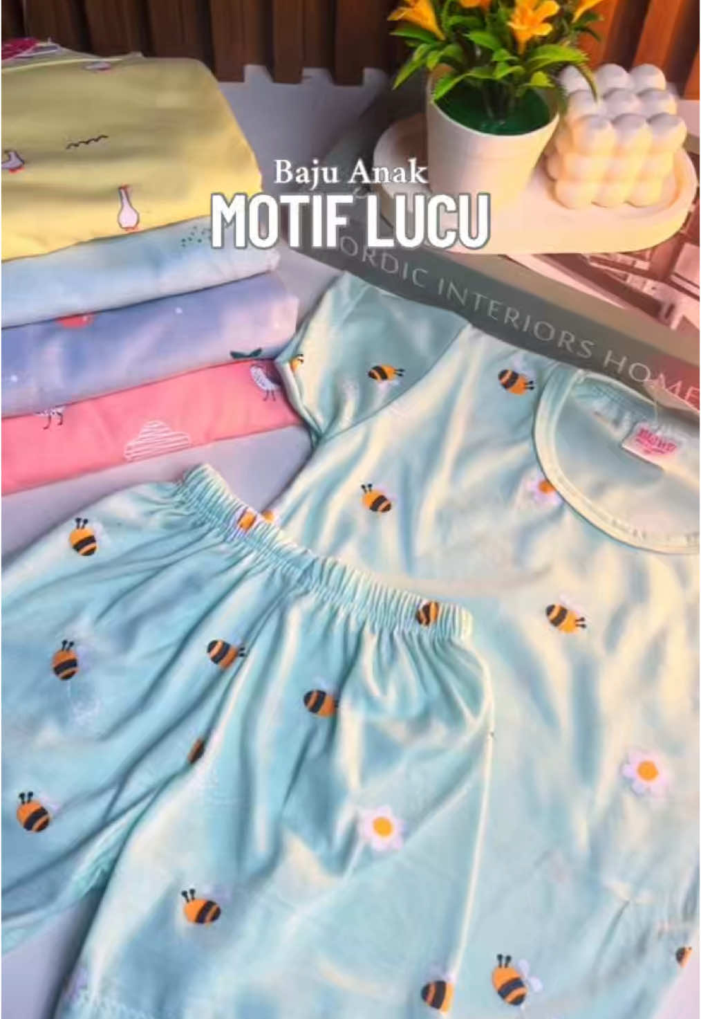 Motifnya gemes banget.. chekout sekarang yuk 😍 #bajuanak #bajuanakmurah #bajuanakperempuan #setelananak #setelananakperempuan 